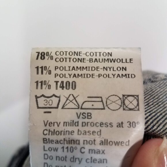 Camouflage AR and J Jeans Mary J Womens 29 | 43 Denim Made in Italy - Picture 12 of 12